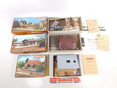 Vollmer model houses - h0, 3x